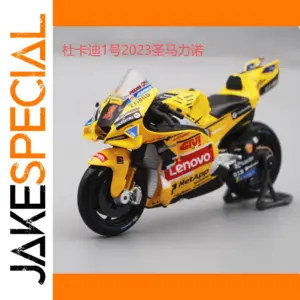 1/18 Alloy Racing Motorcycle Model for Collectors