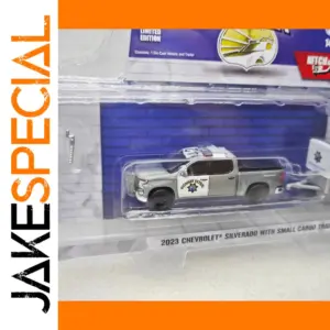 2023 Chevrolet Silverado Diecast Replica with Trailer