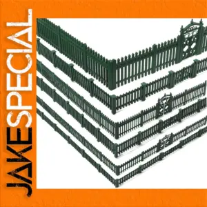 Model Train Fence Set for HO, N, and O Scales