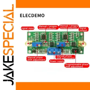 High-Precision 0-360° Phase Shift Amplifier Module