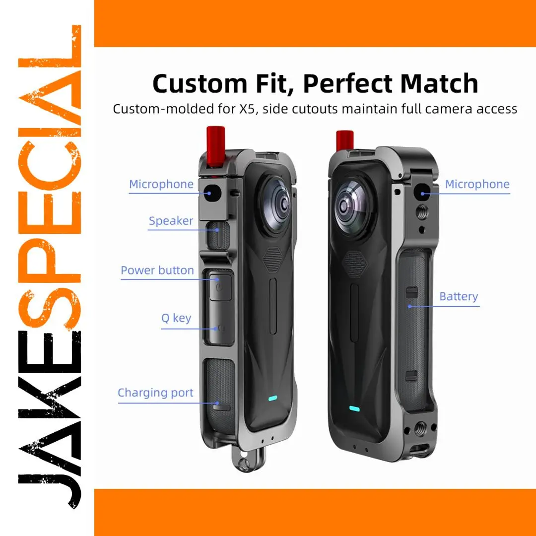 Insta360 X5 Protective Aluminum Frame 1 Insta360 X5 Protective Aluminum Frame