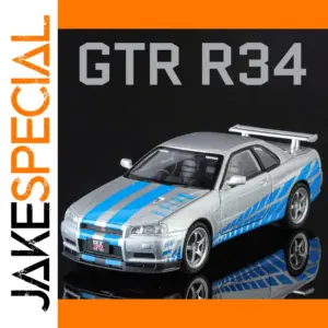 1:32 Scale Nissan Skyline GTR R34 Model Car