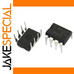High-Precision NE555 Timer ICs Set of 50