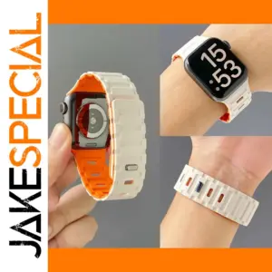 Silicone Magnetic Strap for Apple Watch 38-49mm