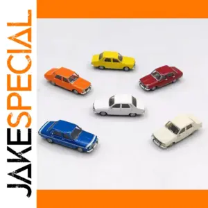 Diecast Alloy Car Model Collection 1:87 Scale