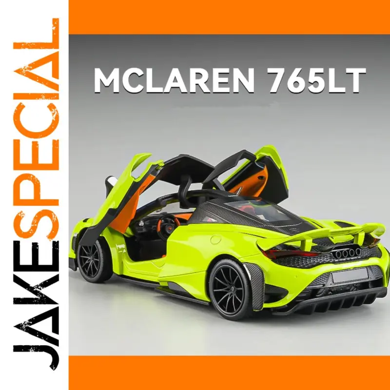 The McLaren 765LT 1:24 Diecast Model in Bright Colors 1 c6c513a163fa415b9fa927f6 product image