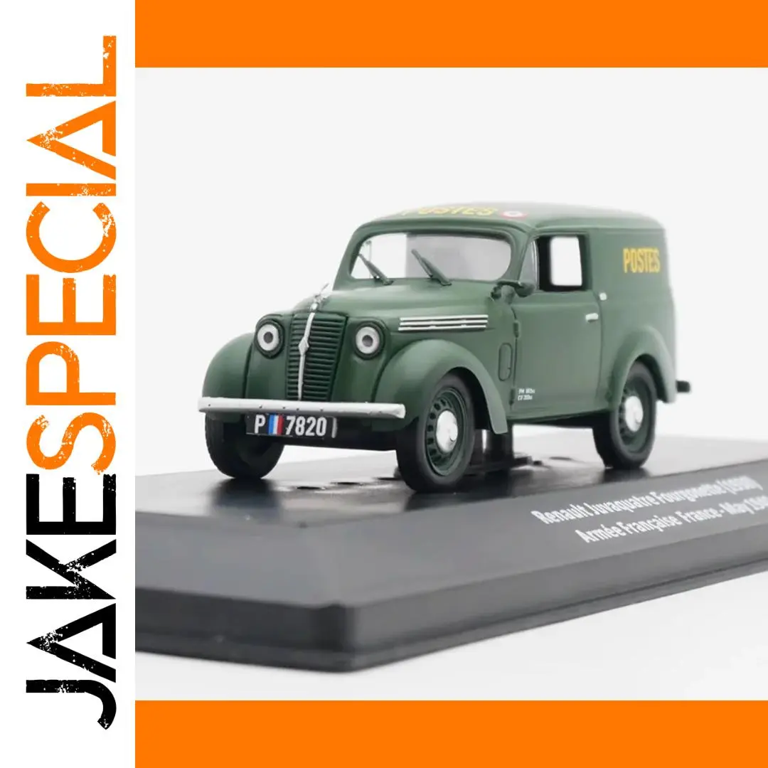 Vintage Juvaquatre Fourgonette Diecast Model 1:43 Scale 1 Vintage Juvaquatre Fourgonette Diecast Model 1:43 Scale