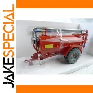 Red Slurry Ferry Tanker Tractor Model