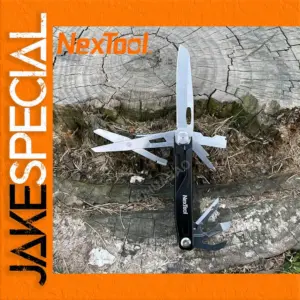 Multitool Mini 12-in-1 Stainless Steel Black