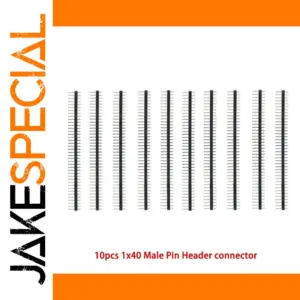 2.54mm 1x40 Pin Connector Set (10 Male & Female)