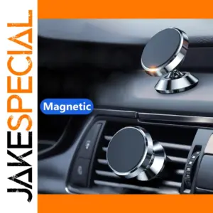 Magnetic Car Phone Holder with 360° Rotation