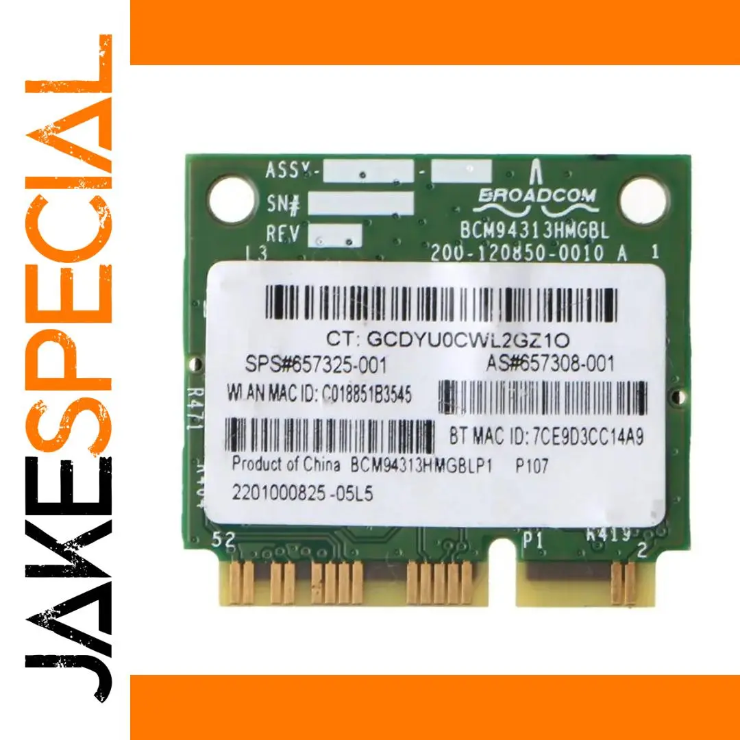 Broadcom BCM94313HMGB Wireless Card for Laptops 1 Broadcom BCM94313HMGB Wireless Card for Laptops