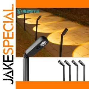 Modern Solar Pathway Light for Gardens