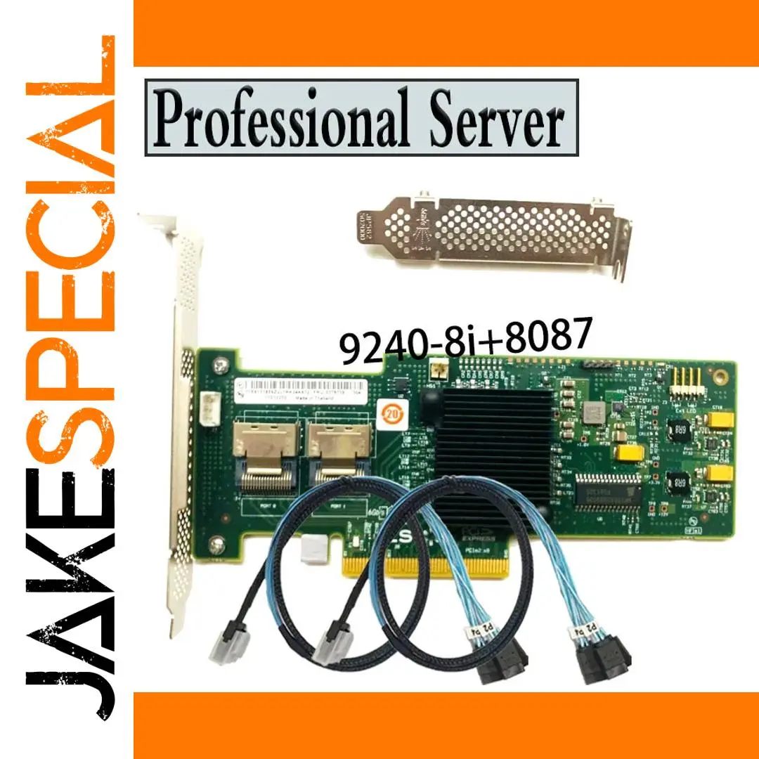 LSI 9240-8i RAID Controller with 8 Ports 1 LSI 9240-8i RAID Controller with 8 Ports