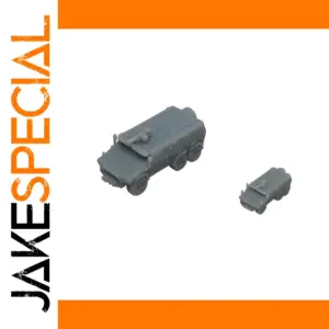 Resin Dongfeng Mengshi 6x6 Model Set - 2 Scales