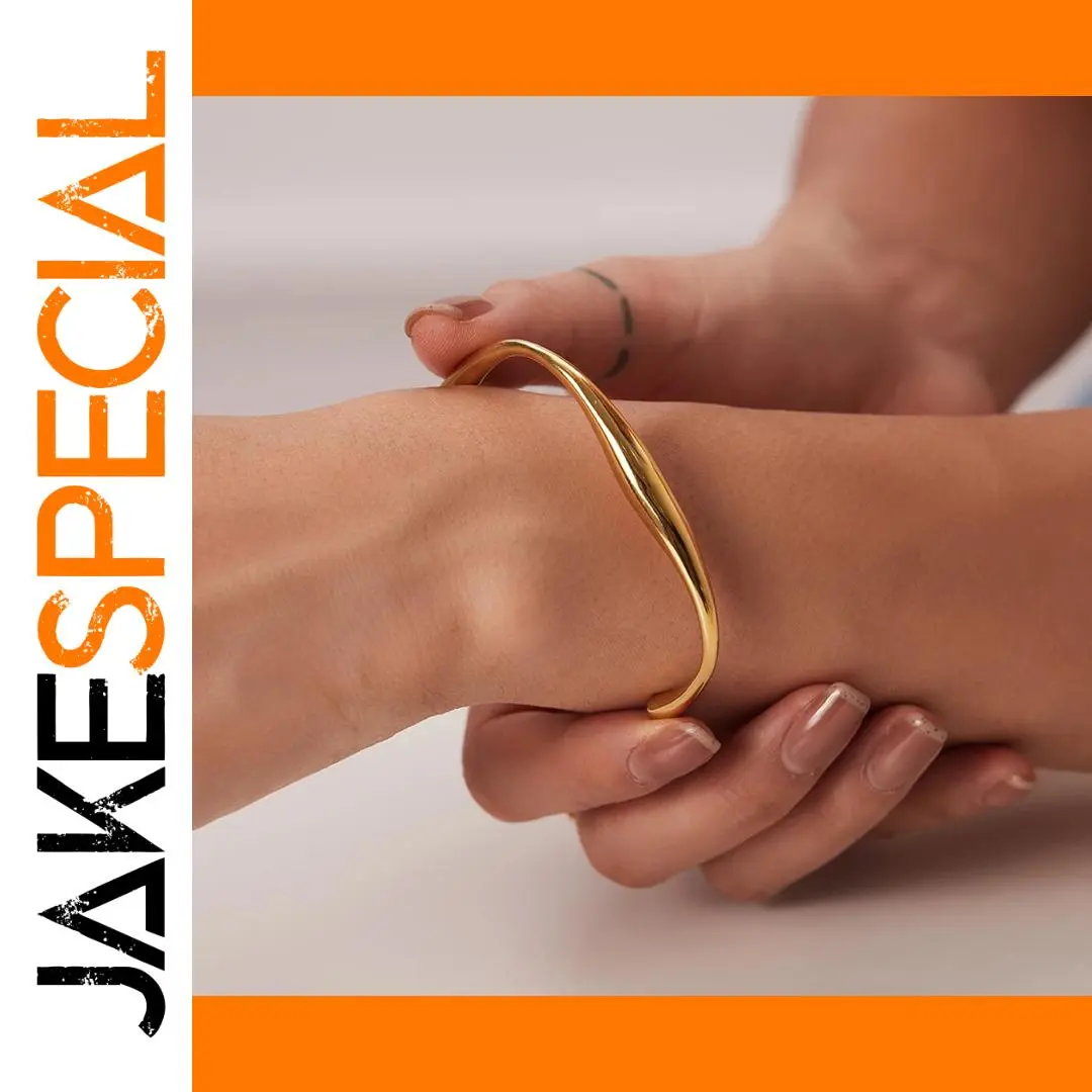 Gold Stainless Steel Women's Bracelet 1 Gold Stainless Steel Women's Bracelet