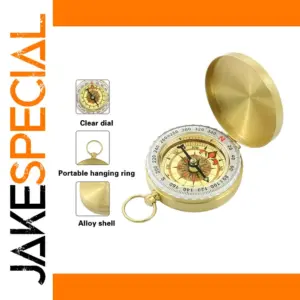 Brass Compass for Outdoor Navigation