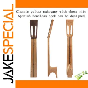 African Wood Classical Guitar Neck for Custom Builds