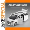 White Toyota Alphard 1:32 Diecast Model with Light & Sound