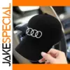 Black Automotive Logo Sports Visor Cap