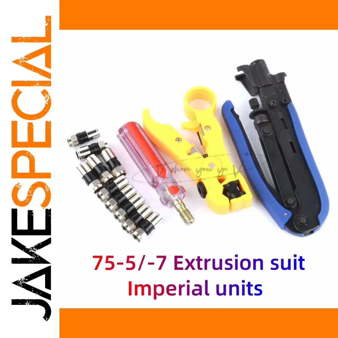 Coaxial Cable Tool Set for RG6 Installations 1 Coaxial Cable Tool Set for RG6 Installations