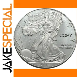 Patriotic Liberty Eagle Replica Coin