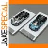 Pagani Zonda C12 1:64 Diecast Model in Blue/Silver