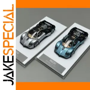 Pagani Zonda C12 1:64 Diecast Model in Blue/Silver