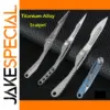Titanium Folding Scalpel with Replaceable Blades