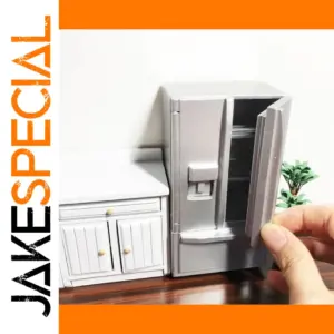 Miniature Refrigerator for Dollhouses
