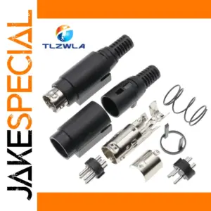 DIN 3/4Pin Male DC Power Connector