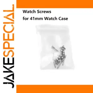 Set of Stainless Steel Watch Screws for 41mm Cases