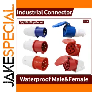 Industrial Waterproof Power Connector 32A 220/380V