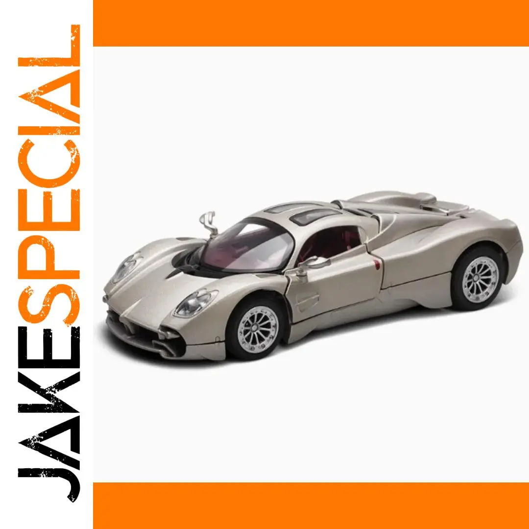 Pagani Utopia 1:32 Diecast Model in Blue or Gold 1 Pagani Utopia 1:32 Diecast Model in Blue or Gold