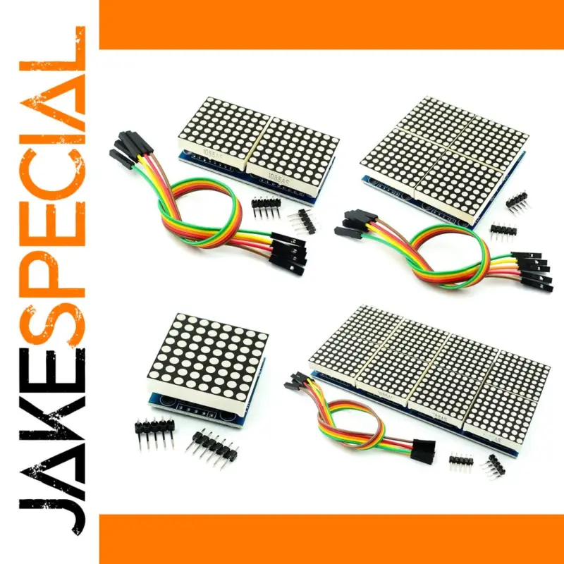 Elevate Your Projects with the MAX7219 8x8 Dot Matrix Module for Microcontrollers 1 c84dfbb6103f4ecfba02f4c3 product image