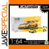 Vibrant Yellow Mazda RX7 Diecast Model 1:64