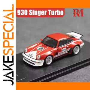 1:64 Scale Porsche 930 Singer Turbo Die-Cast Model