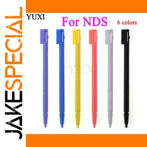Vibrant 6-Pack Stylus Set for Nintendo DS