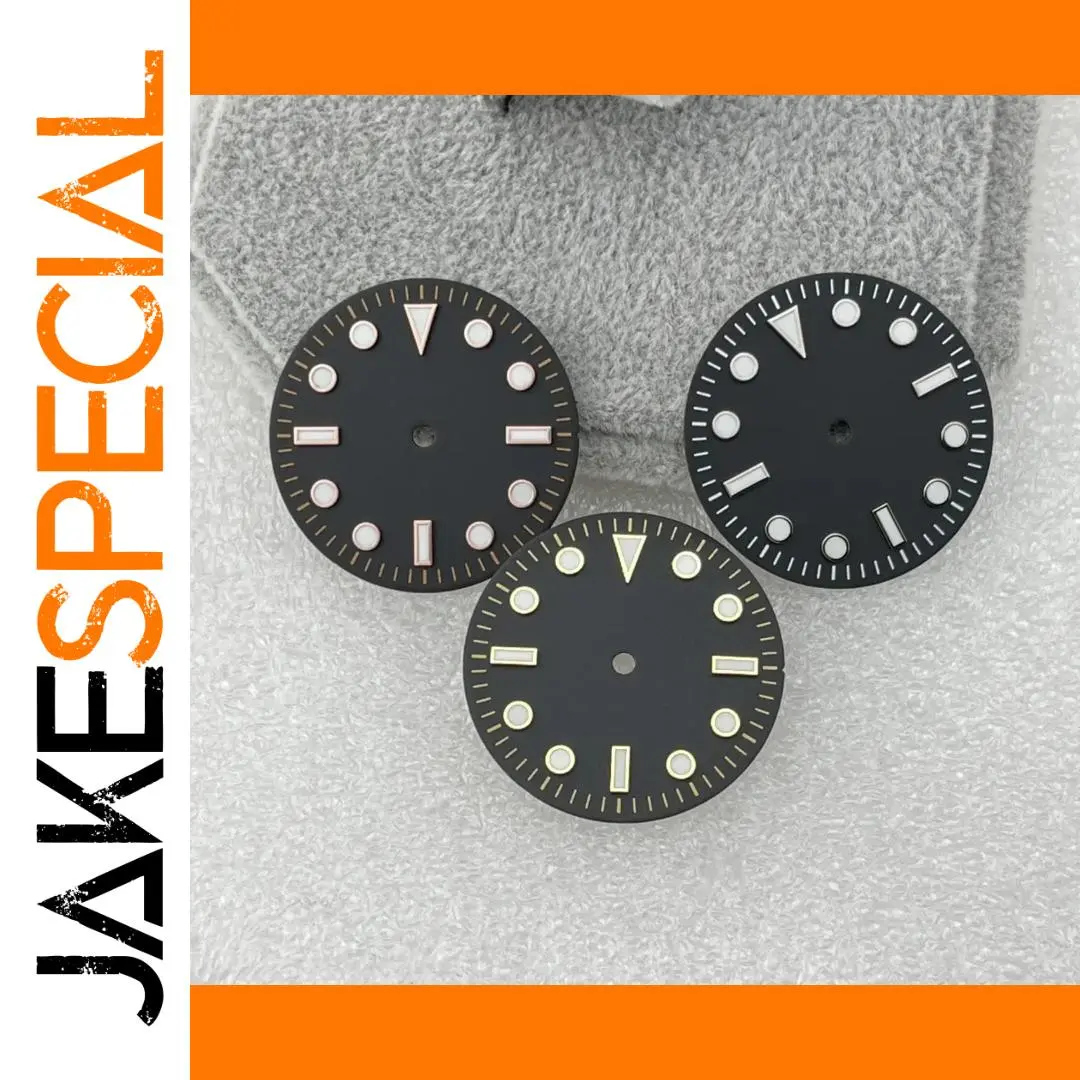 Blue Luminous Watch Dial for NH35/NH36 Movements 1 Blue Luminous Watch Dial for NH35/NH36 Movements