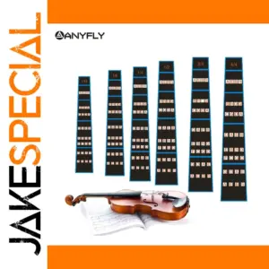 Violin Practice Sticker Set for All Sizes