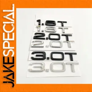 Premium Alloy Car Badge for A3-A8, Q Series