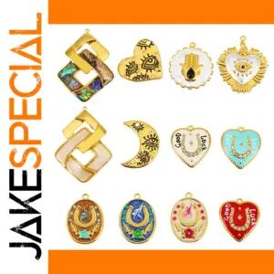 Stainless Steel Jewelry Charms Set for Creativity