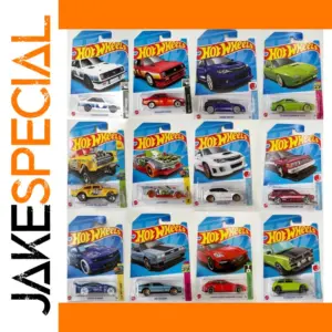 Vibrant Hot Wheels Diecast Car Collection