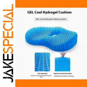 Blue Honeycomb Gel Seat Cushion