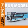 Blue 1:30 Scale Model Bus for Collectors
