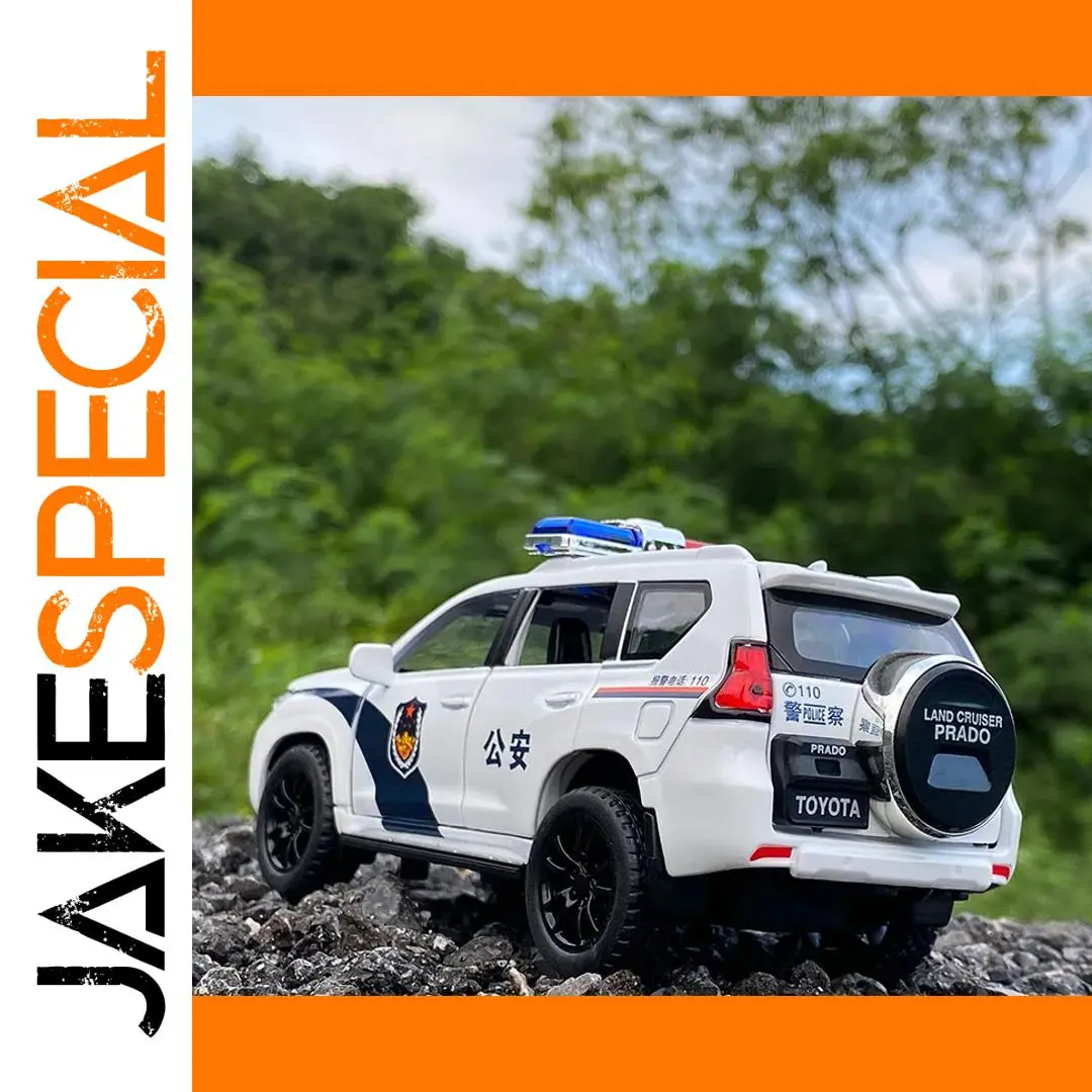 Toyota Prado 1:32 Scale Diecast Police SUV 1 Toyota Prado 1:32 Scale Diecast Police SUV