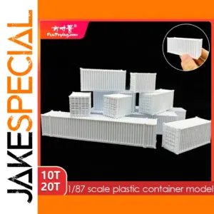 1/87 Scale HO Container Miniatures Set