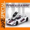 White 1:32 Scale Sports Car Diecast Model