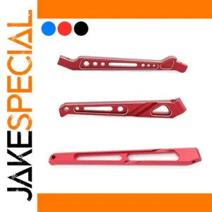 Red Aluminum Chassis Brace Set for ARRMA 1/8 6S Models