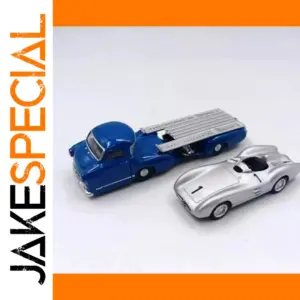 1/64 Scale Vintage Trailer Transporter Model